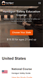 Mobile Screenshot of handgunsafetycourse.com